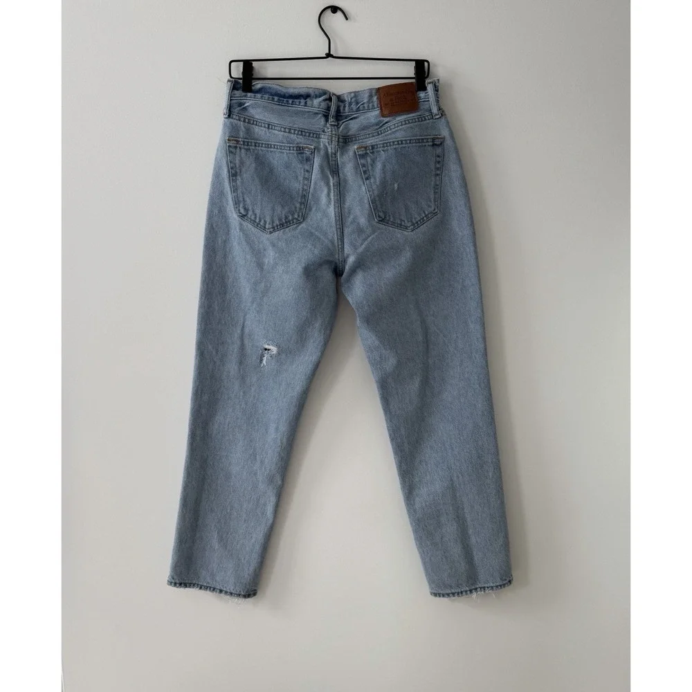 Abercrombie & Fitch Jeans Mens 29x30 Authentic Rigid Denim Loose Fit Light Wash